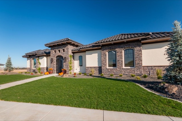 Stone & Stucco Home